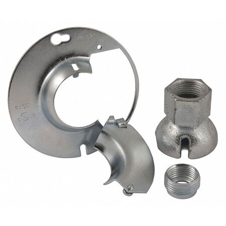 Raco Fixture Cover, Round, Kwik-Hang, 4" 894KH