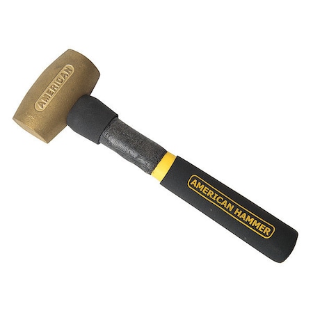 American Hammer Non-Spark Hammer, Bronze, 3.5 lb. AM3.5BZXFG