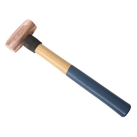 American Hammer Non-Spark Hammer, Copper, 3.5 lb., 14" AM3.5CUWG
