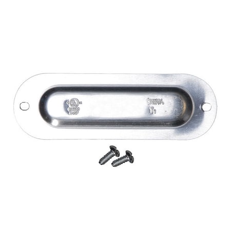 Taymac Stamped Steel Cover, 1" SSC100