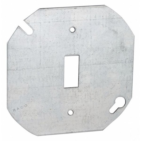 Raco Box Cover, Switch Box Type, Steel, Toggle Switch Cover Type 729
