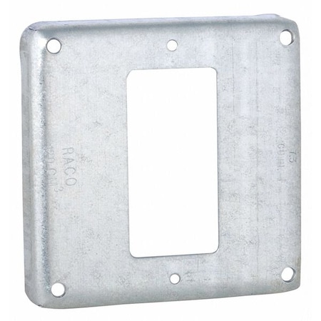 Raco Cover, Single Device, 4 Sq GFCI 808