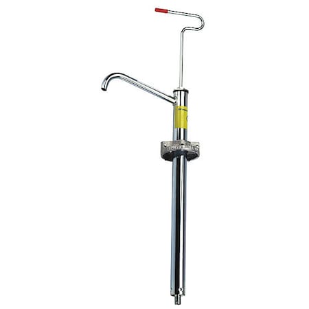 Zep Hand Drum Pump, Piston, 3 gpm at 120 strokes F65801