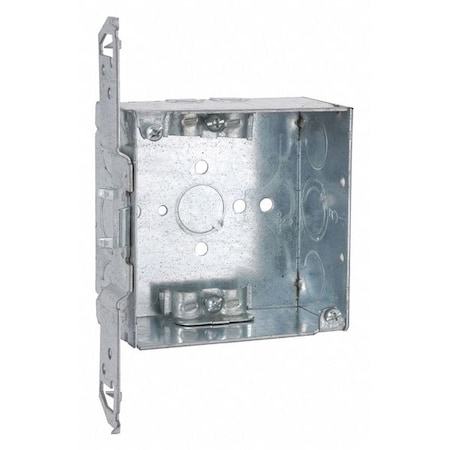 Raco Electrical Box, 30.3 cu in, Square Box Type, Steel, Square Shape 240