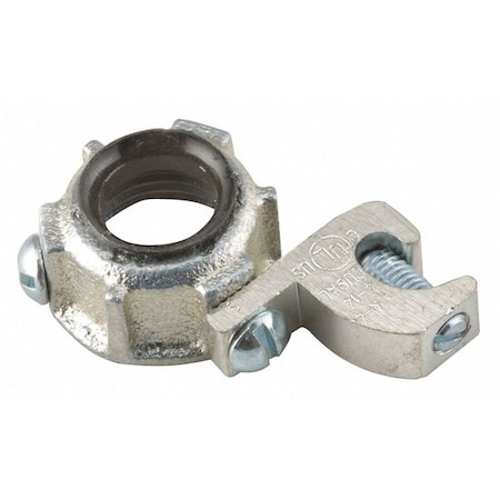 Raco Conduit Fitting Bushing, 3/4 in, Threaded, Iron, Zinc Plated 1213