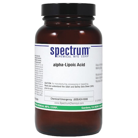 SPECTRUM Alpha-Lipoic Acid, 100g, CAS 1077-28-7 L1515-100GM