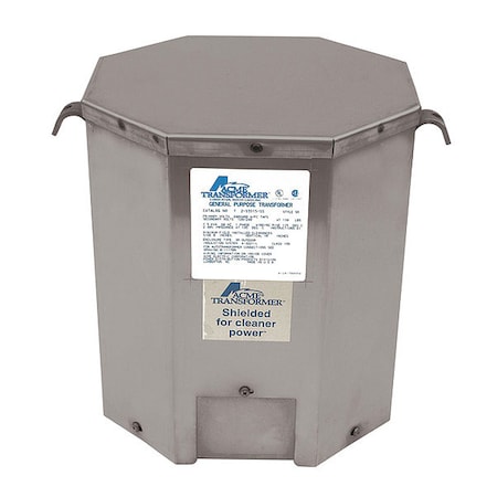 Acme Electric Low Voltage Distribution Transformer, 10 kVA, NEMA 3R, 120/240V AC, 240/480V AC T253516SS