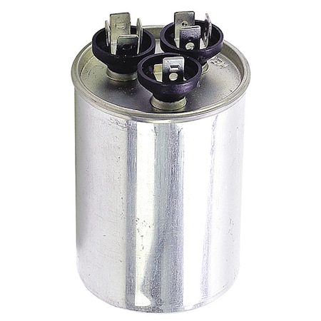 YORK Capacitor, Dual 20/5 MFD, 370V, Oval S1-024-23996-700