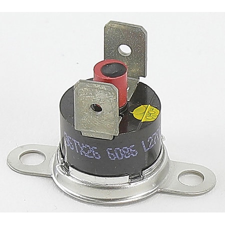 York Switch, SPST, 270 deg. F, Manual, Roll-Out S1-025-27747-013
