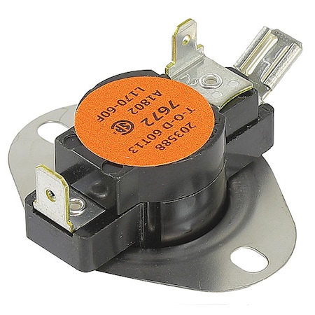 York Switch, 110 deg-170 deg F, Auto Reset Disc S1-025-26366-008
