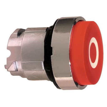 Schneider Electric Push Button Operator, Extended, Momentary Action, Not Applicable Release, Non-Illuminated, Red ZB4BL432