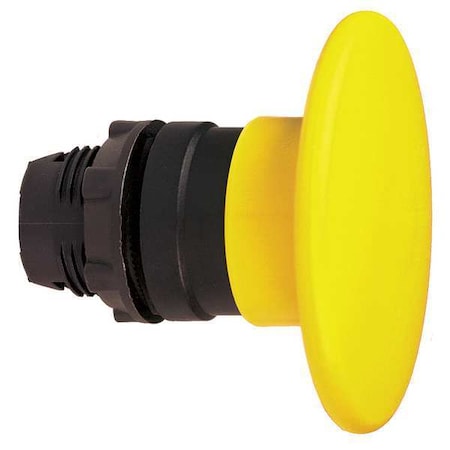 Schneider Electric Push Button Operator, Mushroom Head, Momentary Action, Not Applicable Release, Non-Illuminated ZB5AR5