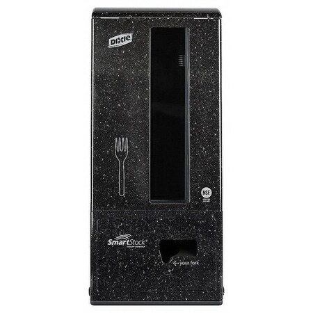 Dixie Fork Dispenser, Black, Capacity 160 SSFAUTOMRB