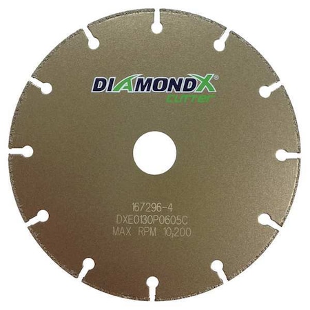 Diamond Vantage CutOff Whl, 4-1/2"x1/2"x7/8", 13600rpm, PK5 DXE0130P4505C