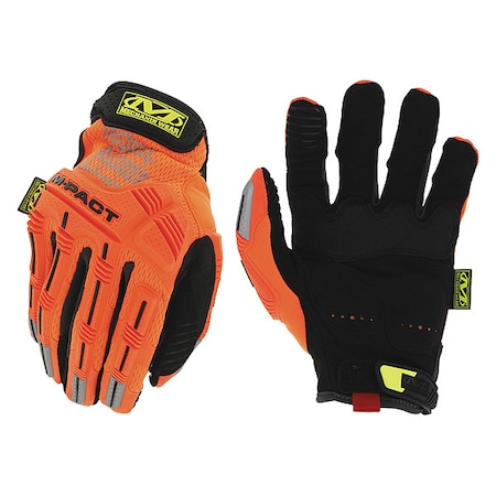 Mechanix Wear Impact Resistant Gloves, Full, M, PR SMP-99-009