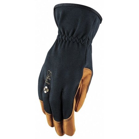 Mechanix Wear Leather Palm Gloves, L, Black, PR ETH-B4X-08