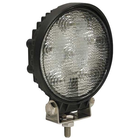 Buyers Products 4.5 Inch Clear LED Flood Light with Black Housing 1492115