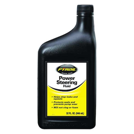 Pyroil Power Steering Fluid, 32 Oz PYPSF32