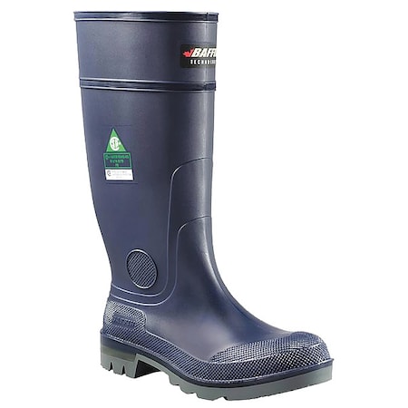 Baffin Men's Bully (TOE) Rubber Boot, Steel Toe, 15" Height, Blue, 14 96770000
