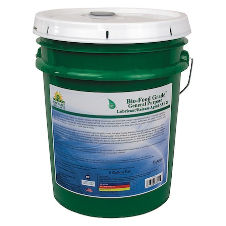 Renewable Lubricants Bio-Based Food Grade Release Agent, 5 gal. 87014