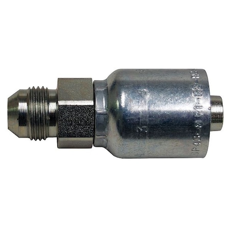 Parker Hose Fitting, Male JIC, Straight, Hose 1/2 10343-10-8