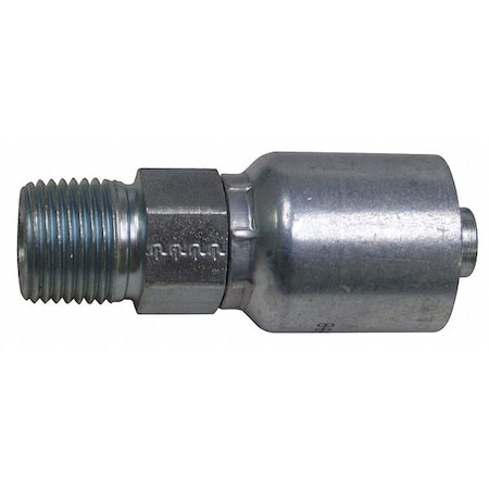 Parker Hose Fitting, Male NPT, Straight, Hose 5/8 10143-12-10