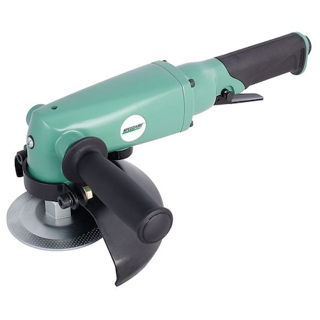 Speedaire Type 27 Angle Grinder, 3/8 in NPT Female Air Inlet, Medium Duty, 8,500 RPM, 1.0 hp 21AA91