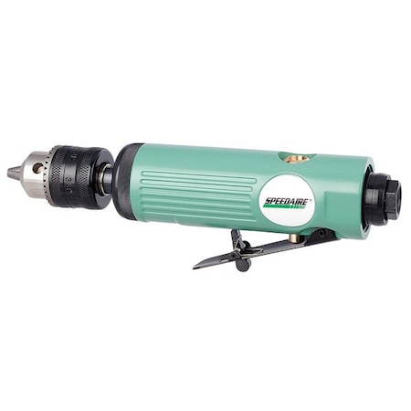 Speedaire Air Drill, Key, 3/8 In, 22,000 RPM, 16 CFM 21AA78