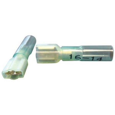 Velvac Female Disconnect, Blue, 16-14AWG, PK10 37397