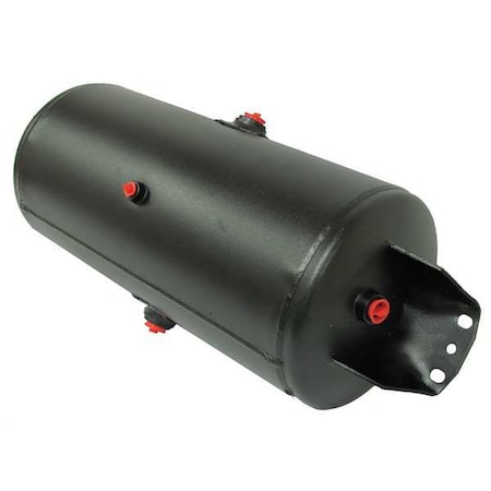 Velvac Air Tank, Black Powder Coat, 125 psi 035104