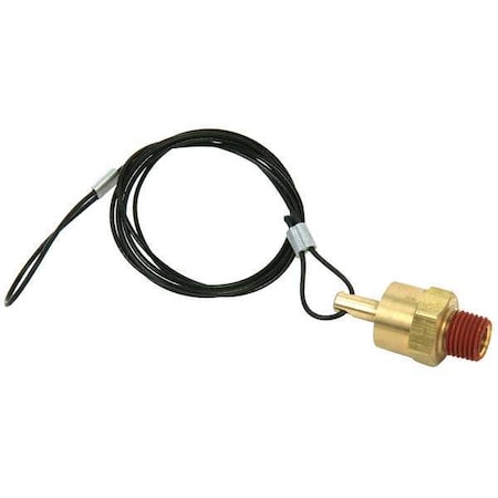 Velvac Drain Pull Valve, 1/4 In MNPT Inlet Port 032058