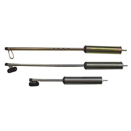 Velvac Pogo Stick, Plated Steel, 51 In 581106