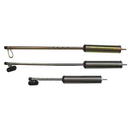 Velvac Pogo Stick, Chromed Steel, 41 In 581103