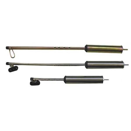 Velvac Pogo Stick, Chromed Steel, 50 In 581107