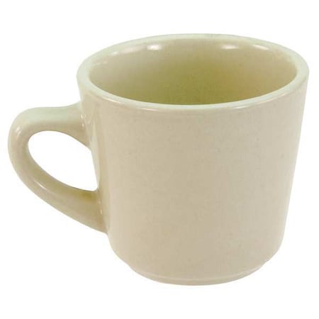 Crestware Bone White Dover Narrow Rim Cup 7 oz., Pk36 CM11