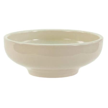Crestware Footed Nappie Bowl, 16 oz., Ceramic Bone White PK12 CM35