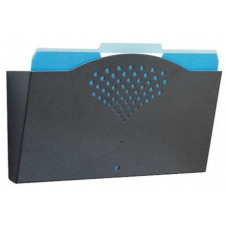 Safco Legal Size Wall Rack, 1, Comp 3171BL