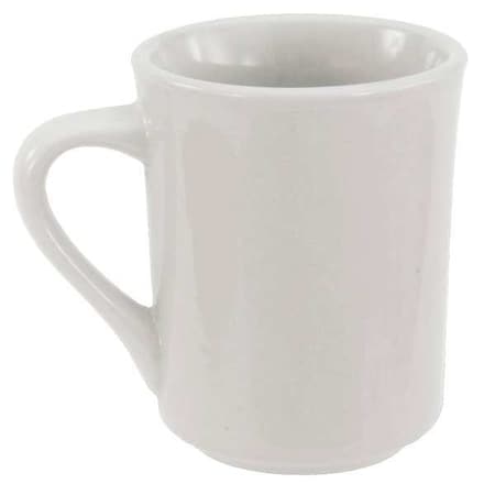 Crestware White Narrow Rim Mug 8-1/2 oz., Pk36 AL16