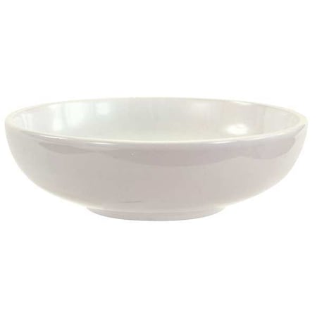 Crestware Footed Nappie Bowl, 42 oz., Ceramic Bright White PK12 AL38