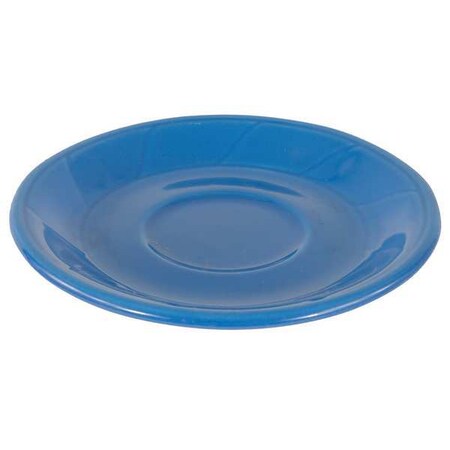Crestware Saucer, 6", Ceramic Blue, Orange, Rose, Sage, Teal, Yellow PK36 BP21