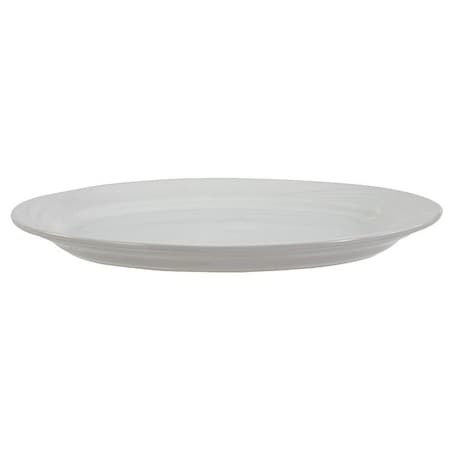 Crestware Platter, 11-1/2x8-1/4 In, Bone Wht, PK24 RE52