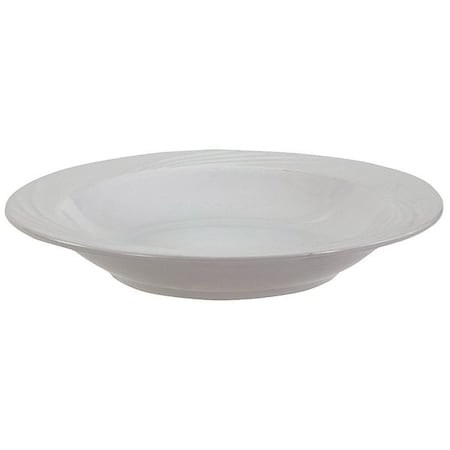 Crestware Soup Bowl, 12 oz., Ceramic Bright White PK24 FR61