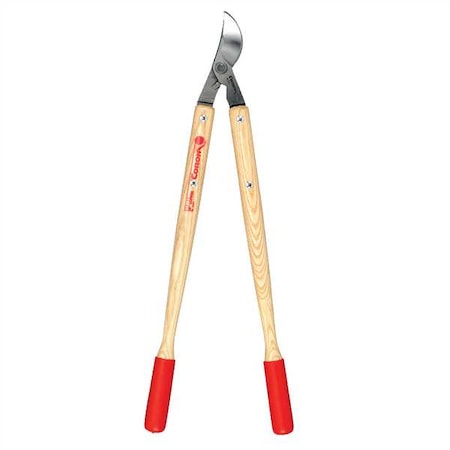 Corona Tools Lopper, Bypass Blade, 1-1/2 in Cut Cap, Forged Steel 3-1/2 in L Blade, Hardwood Handle, Rubber Grip WL 3351