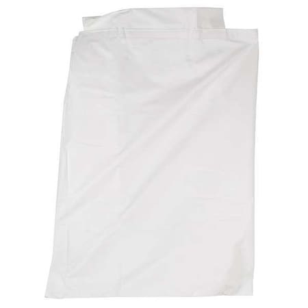 R&B Wire Products Open Top, Steel, Hamper Bag, White 670RW