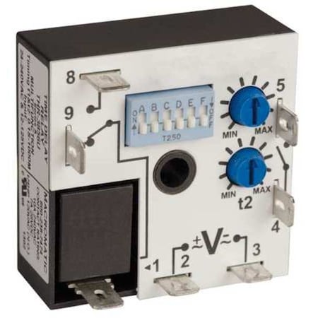 MACROMATIC Encapsulated Timer Relay, 10A, Relay THR-3856U