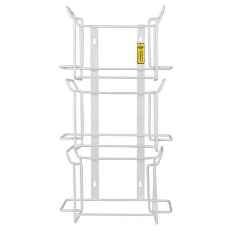 R&B Wire Products Vertical Glove Dispenser, Steel, Holds (3) Boxes , White 553