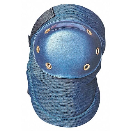 Occunomix Knee Pad, Hard Shell, Foam Pad, Plastic Cap, hook-and-loop Closure, 2 Straps, Blue, Universal 125