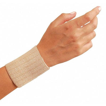 Occunomix Wrist Support, Elastic, Wraparound Strap, Ambidextrous, Beige, Size Universal 310-158