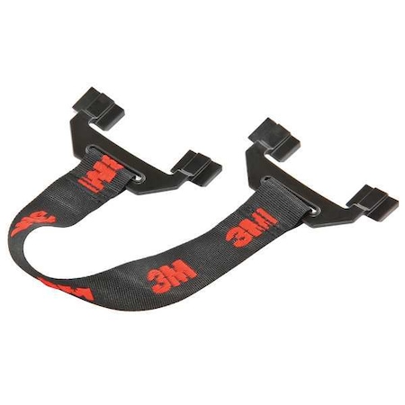 3M Hard Hat Suspension Strap, Black H-700-S6