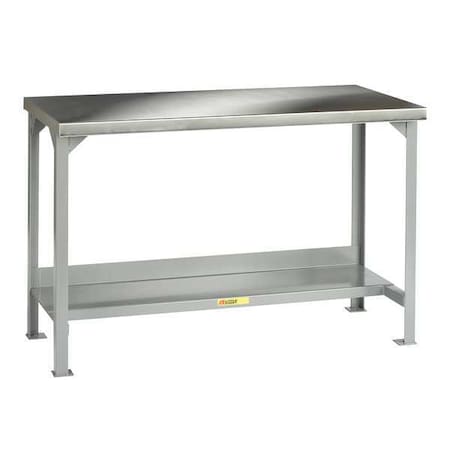 Little Giant Workbench, SS, 72" W, 30" D WSS2-3072-36